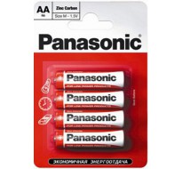 32830 Батарейка Panasonic Zinc Carbon R06 AA BP-4 4/48/240