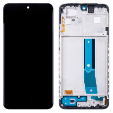 Модуль (дисплей + тачскрин + рамка) для Xiaomi Redmi Note 11, Amoled, черный