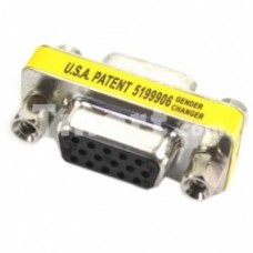 Переходник соединитель VGA (мама) - VGA (мама) 15 контактов